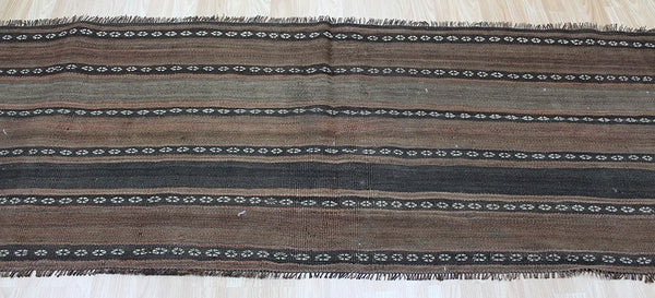 Antique Persian wool Kilim 210 x 70 cm
