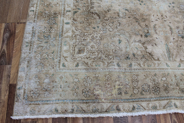 Overdyed Persian Tabriz Carpet 295 x 195 cm