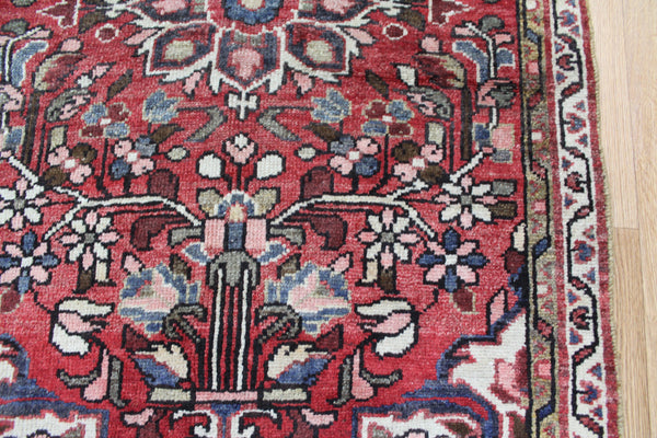 Antique Persian Hamedan Rug Floral Design 115 x 70 cm