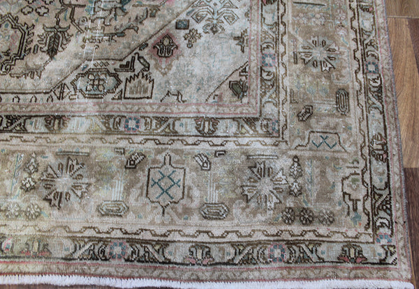 Overdyed Persian Tabriz Carpet 300 x 195 cm