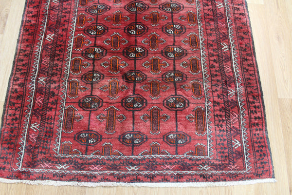 Vintage Persian Turkmen Rug 140 x 95 cm
