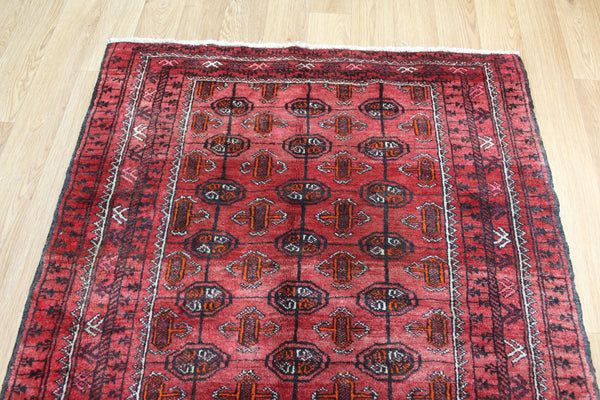 Vintage Persian Turkmen Rug 140 x 95 cm
