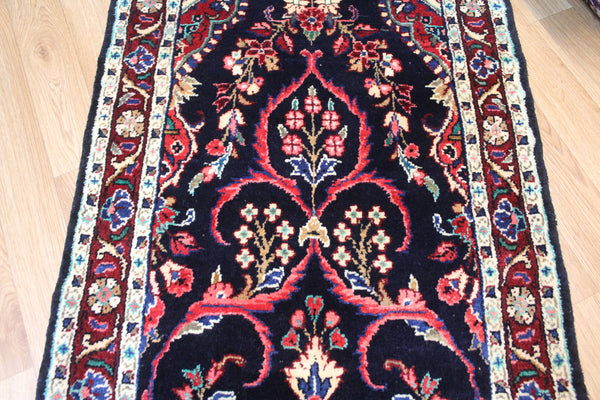 Fine Persian Hamedan Runner All Over Floral Design 430 x 80 cm