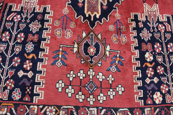 Old Handmade Persian Sirjan Rug 240 x 160 cm