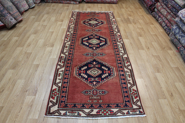 Vintage Persian Meshkin Runner 295 x 105 cm