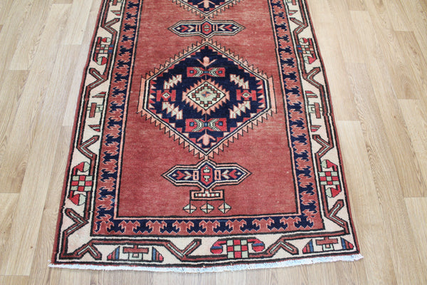 Vintage Persian Meshkin Runner 295 x 105 cm