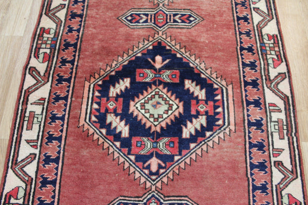 Vintage Persian Meshkin Runner 295 x 105 cm