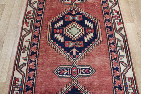 Vintage Persian Meshkin Runner 295 x 105 cm