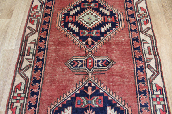 Vintage Persian Meshkin Runner 295 x 105 cm