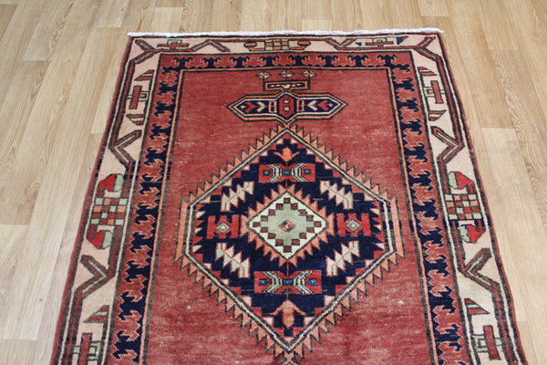 Vintage Persian Meshkin Runner 295 x 105 cm