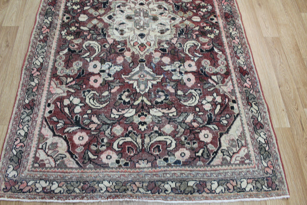 Antique Persian Mahal Rug Circa 1930