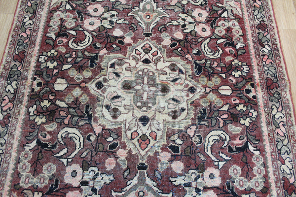 Antique Persian Mahal Rug Circa 1930