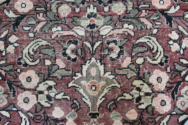 Antique Persian Mahal Rug Circa 1930