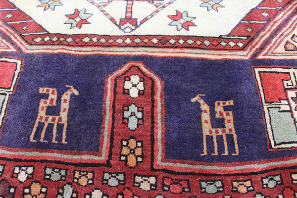 Old Handmade Persian Karajeh Runner 325 x 135 cm