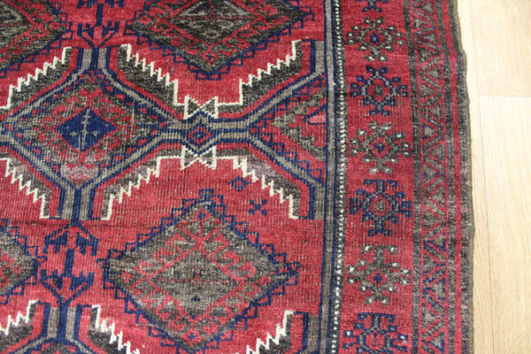 Antique Persian Baluch Rug Circa 1920