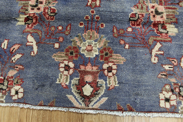 Old Handmade Persian Hamedan Rug 130 x 90 cm