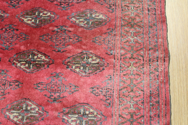 Antique Turkmen tribal rug 112 x 85 cm