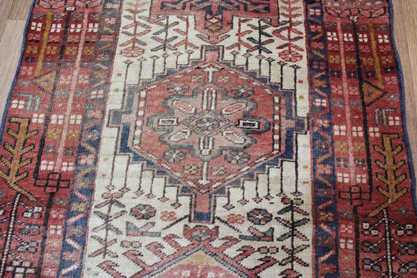 Antique Karaja runner of traditional design 297 x 95 cm