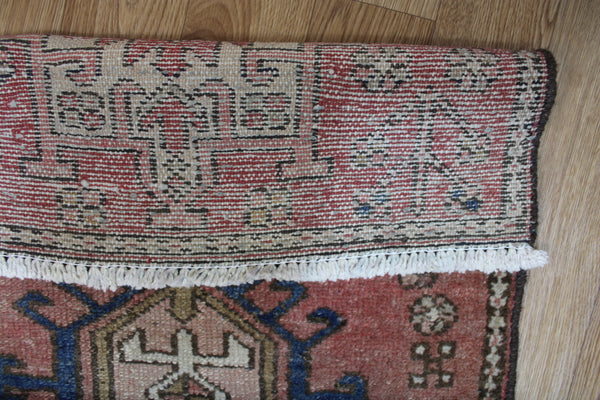 Antique Persian Karaja runner of traditional design 235 x 60 cm