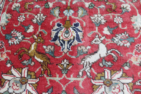 Vintage Persian Tabriz Rug 130 x 80 cm