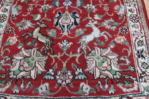 Vintage Persian Tabriz Rug 135 x 80 cm