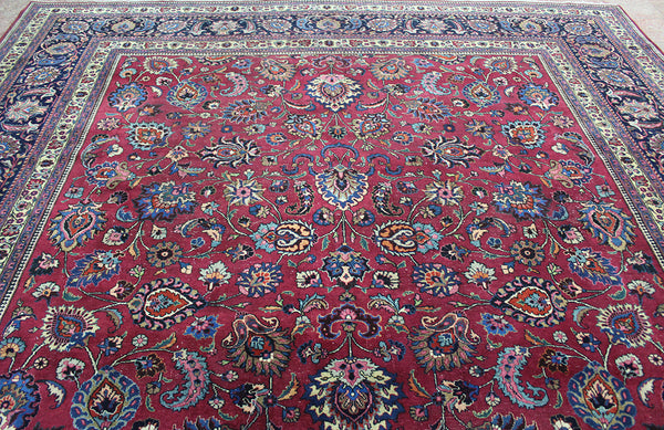 Signed Persian Mashad Carpet 540 x 350 cm