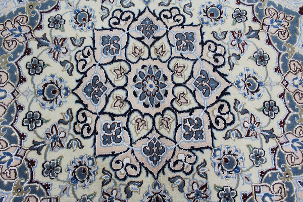 Palace Size Persian Nain Carpet Silk & Wool 600 x 400 cm