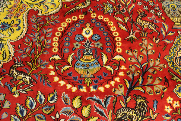 Fine Handmade Persian Qum Silk & Wool Carpet 430 x 315 cm