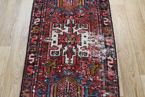 Antique Karaja runner of traditional design 345 x 55 cm