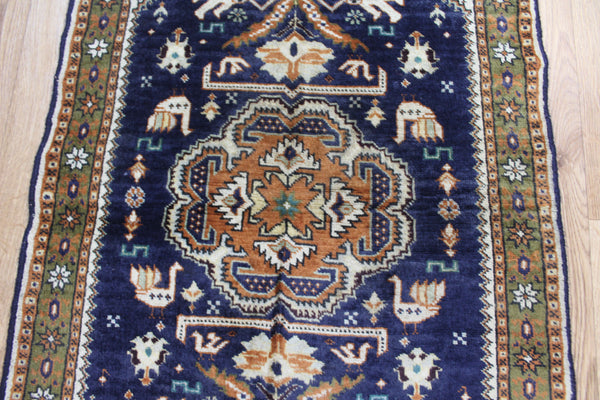 Old Handmade Persian Ardabil rug 102 x 68 cm