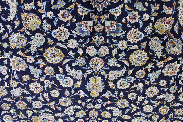 Handmade Persian Kashan Carpet 410 x 300 cm