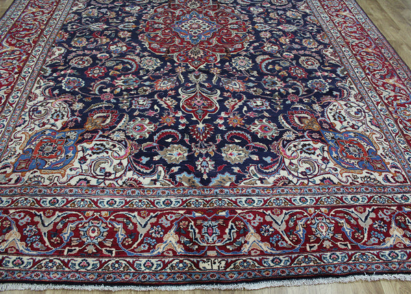 Hand Woven Persian Mashad Carpet 400 x 295 cm