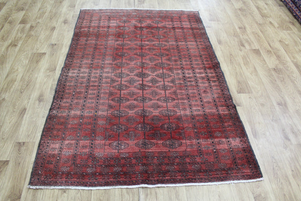 ANTIQUE PERSIAN TURKMEN RUG 190 X 130 CM
