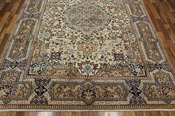 Fine Handmade Persian Nain Carpet Floral Design 295 x 200 CM