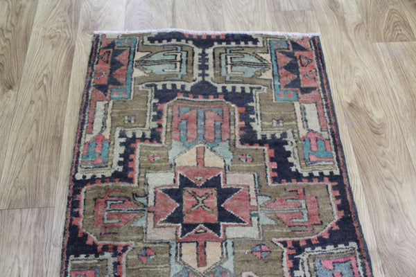OLD NORTH WEST PERSIAN RUNNER 133 x 58 CM