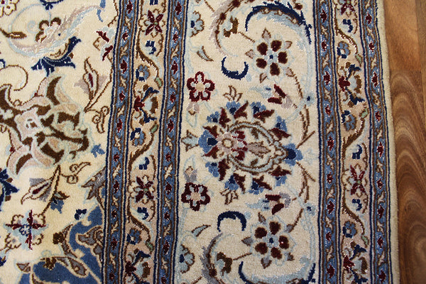 Fine Persian Nain Silk & Wool Carpet 370 x 245 CM