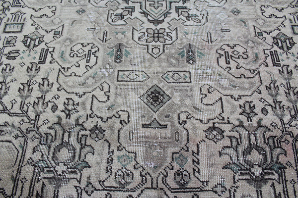 Overdyed Persian Tabriz carpet 390 x 300 cm