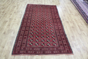 OLD TURKMEN RUG IN GREAT CONDITION 225 X 125 CM