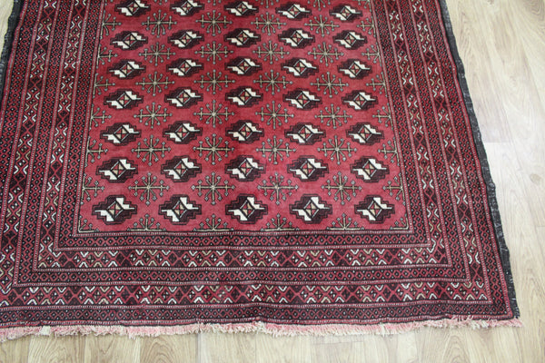 OLD TURKMEN RUG IN GREAT CONDITION 222 x 136 CM