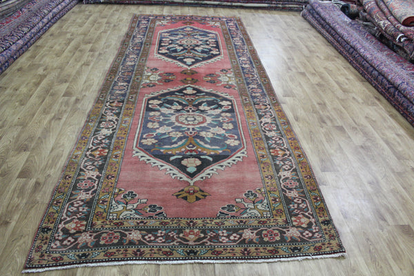 OLD NORTH WEST PERSIAN RUNNER VERY HARD WEARING GREAT CONDITON 406 X 155 CM