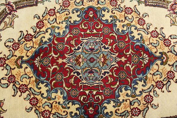 OLD PERSIAN TABRIZ CARPET 400 x 305 CM