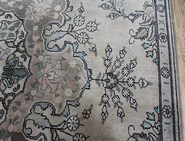 Overdyed Persian Tabriz Carpet 335 x 235 cm