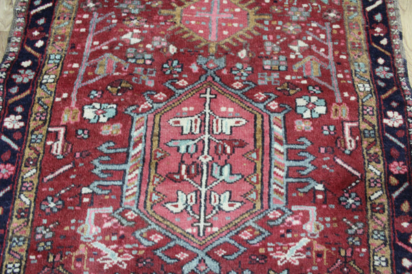 Old Persian Karajeh Long Runner Great Condition 382 x 90 cm