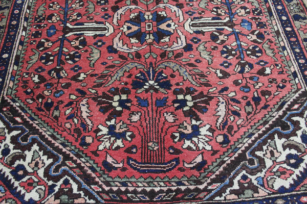 AN OUTSTANDING PERSIA HAMEDAN LONG RUG, SUPERB CONDITION 330 X 140 CM