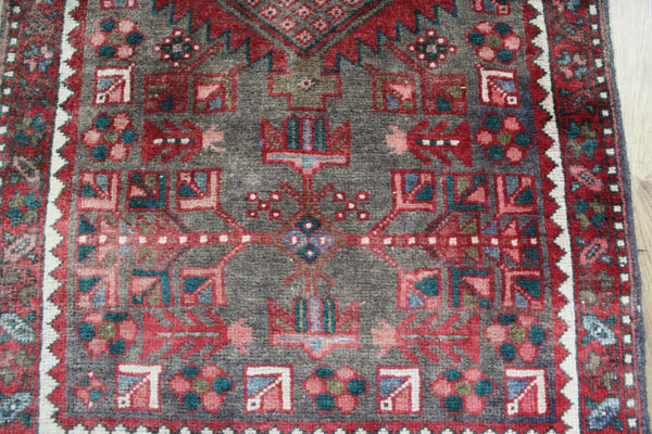 OLD HANDMADE PERSIAN KARAJEH LONG RUNNER 400 X 70 CM