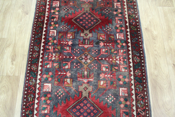 OLD HANDMADE PERSIAN KARAJEH LONG RUNNER 400 X 70 CM