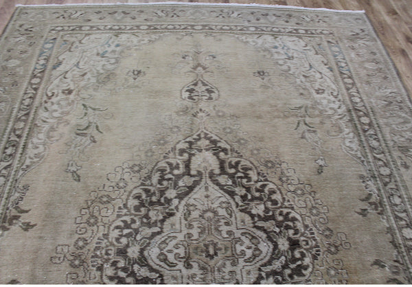 Overdyed Persian Tabriz carpet 315 x 215 cm