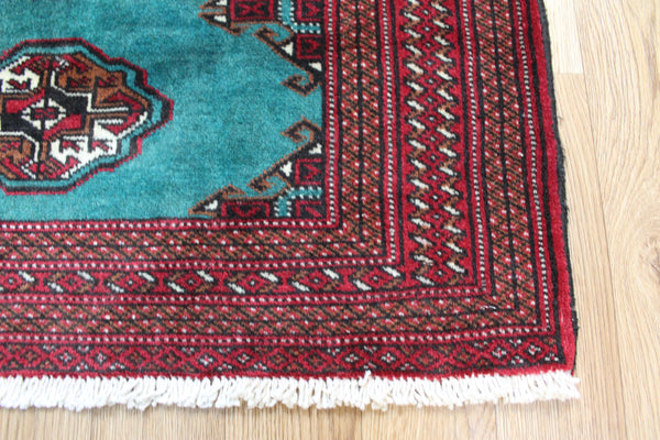 Handmade Persian Turkmen Rug 120 x 85 cm
