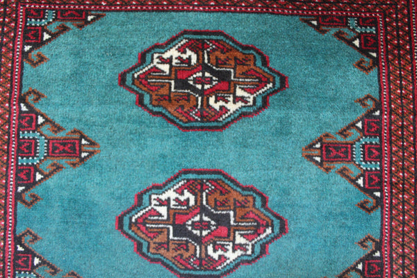 Handmade Persian Turkmen Rug 120 x 85 cm
