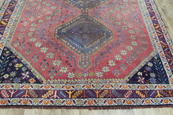 Antique Persian Qashqai Rug Circa 1900